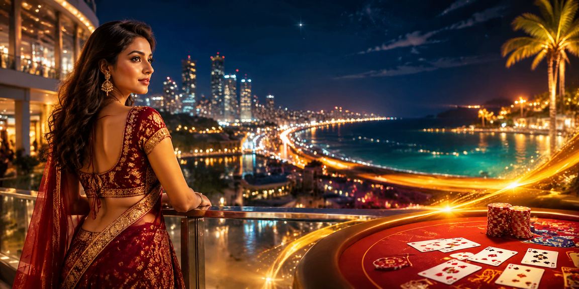 Live dealer hosting a casino game
